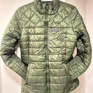Patagonia Women's Olive Puffer Jacket